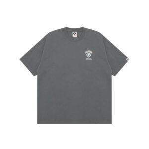 AAPE-HEART-RUBBER-LOGO-TEE--DARK-GREY AAPE HEART RUBBER LOGO TEE-DARK GREY