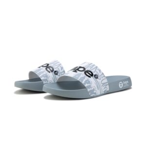 AAPE-MOON-FACE-EMBOSSED-LOGO-SLIDES--WHITE AAPE MOON FACE EMBOSSED LOGO SLIDES-WHITE