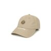AAPE MOON FACE RUBBER LOGO 6 PANEL CAP-BEIGE