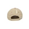 AAPE MOON FACE RUBBER LOGO 6 PANEL CAP-BEIGE