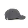 AAPE MOON FACE RUBBER LOGO 6 PANEL CAP-WASHED BLACK