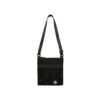 AAPE RUBBER PATCH LOGO CORDURA FABRIC SLINGBAG-BLACK