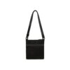 AAPE RUBBER PATCH LOGO CORDURA FABRIC SLINGBAG-BLACK