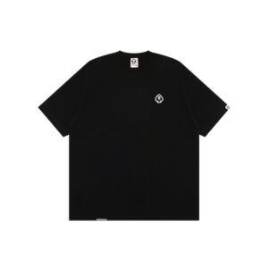 AAPE-SPADE-RUBBER-LOGO-TEE--BLACK AAPE SPADE RUBBER LOGO TEE-BLACK