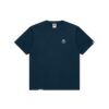 AAPE SPADE RUBBER LOGO TEE-NAVY