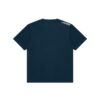 AAPE SPADE RUBBER LOGO TEE-NAVY
