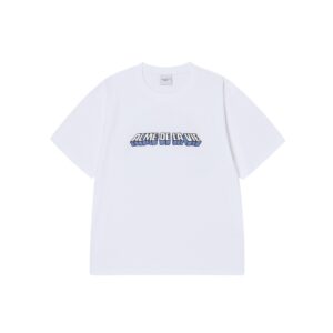 ACME DE LAVIE 3D CARTOON LOGO TEE-WHITE