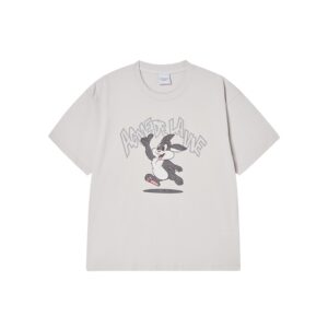 ACME DE LAVIE CARTOON CHINCILLA TEE-LIGHT GRAY