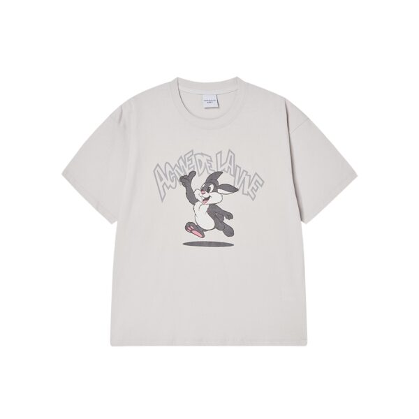 ACME DE LAVIE CARTOON CHINCILLA TEE-LIGHT GRAY