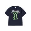 ACME DE LAVIE NEON ALIEN TEE-NAVY