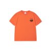 ACME DE LAVIE NEWSPAPER RABBIT TEE-ORANGE