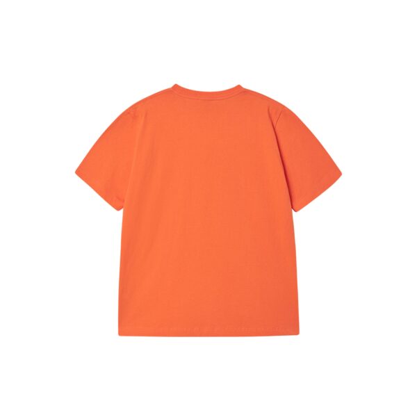 ACME DE LAVIE NEWSPAPER RABBIT TEE-ORANGE