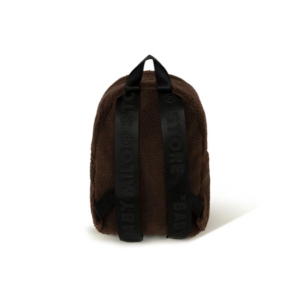 BABY MILO SHERPA FUR BACKPACK-BROWN