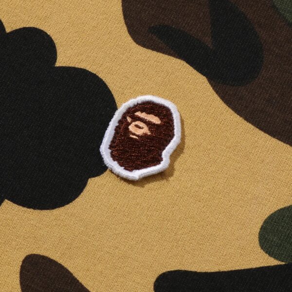 BAPE 1ST CAMO 1 POINT TEE-YELLOW CAMO