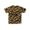 BAPE 1ST CAMO 1 POINT TEE-YELLOW CAMO