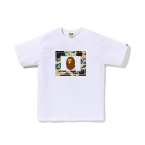 BAPE-1ST-CAMO-SUPER-BUSYWORKS-TEE--WHITE BAPE 1ST CAMO SUPER BUSYWORKS TEE-WHITE
