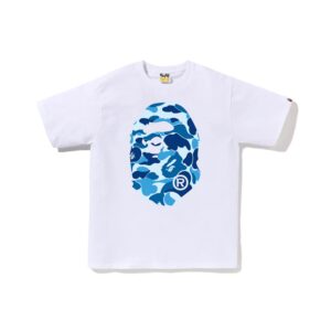 BAPE-ABC-CAMO-BIG-APE-HEAD-TEE--BLUE-WHITE BAPE ABC CAMO BIG APE HEAD TEE-BLUE/WHITE