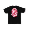 BAPE ABC CAMO BIG APE HEAD TEE-PINK/BLACK