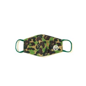BAPE-ABC-CAMO-FACE-MASK--CAMO BAPE ABC CAMO FACE MASK-GREEN