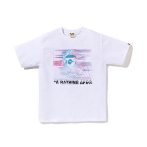 BAPE-AERO-TEE--WHITE BAPE AERO TEE-WHITE