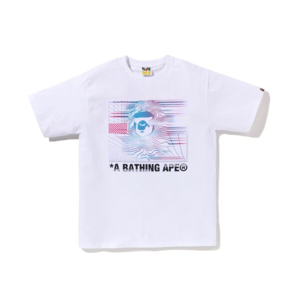 BAPE AERO TEE-WHITE