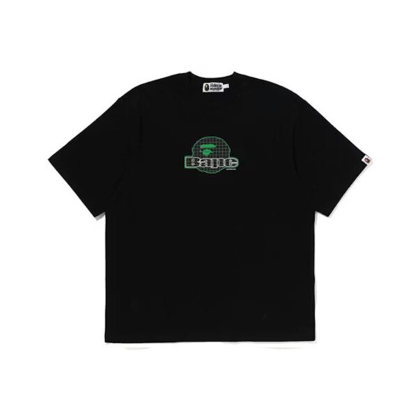 BAPE APE HEAD BAPE RELAXED FIT TEE-BLACK