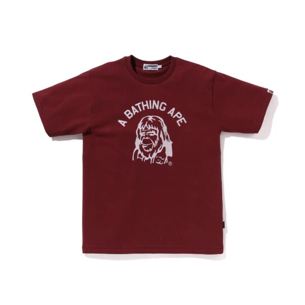 BAPE ARCHIVE PROJECT LEGACY TEE-MAROON
