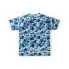 BAPE BIG ABC CAMO SHARK TEE-BLUE