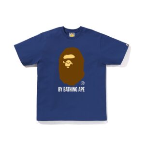 BAPE-BY-BATHING-APE-TEE--BROWN-NAVY BAPE BY BATHING APE TEE-BROWN/NAVY