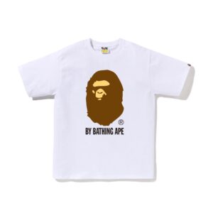 BAPE-BY-BATHING-APE-TEE--BROWN-WHITE BAPE BY BATHING APE TEE-BROWN/WHITE
