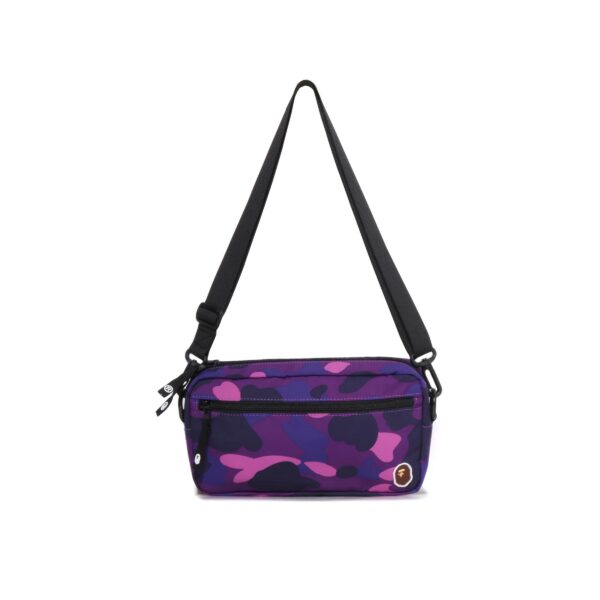 BAPE COLOR CAMO MINI SHOULDER BAG-PURPLE