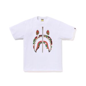 BAPE-DUBAI-4TH-ANNIVERSARY-SHARK-TEE--WHITE BAPE DUBAI 4TH ANNIVERSARY SHARK TEE-WHITE