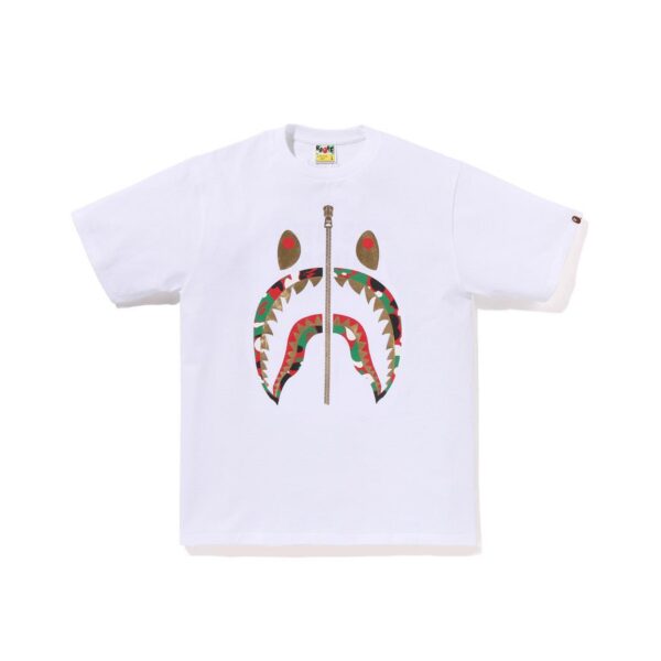 BAPE DUBAI 4TH ANNIVERSARY SHARK TEE-WHITE