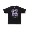 BAPE HONGKONG 12TH ANNIVERSARY TEE-BLACK