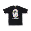 BAPE LA CAMO BY BATHING APE TEE-BLACK