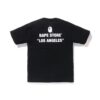 BAPE LA CAMO BY BATHING APE TEE-BLACK