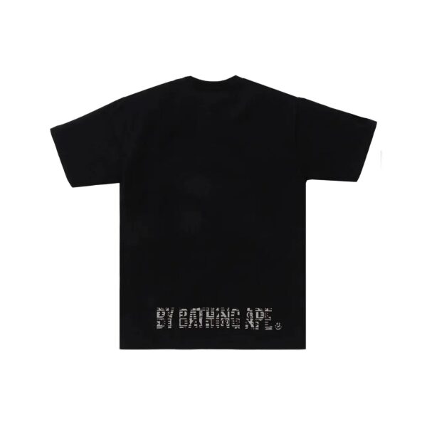 BAPE LUX SPORTS PATTERN APE FACE TEE-BLACK