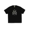 BAPE SHARK TEE #2-BLACK