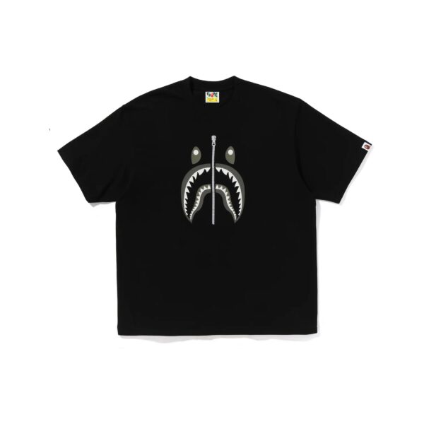 BAPE SHARK TEE #2-BLACK