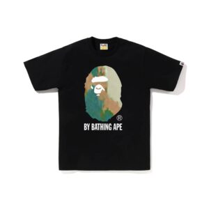 BAPE-TIE-DYE-BY-BATHING-APE-TEE--BEIGE-BLACK BAPE TIE-DYE BY BATHING APE TEE-BEIGE/BLACK