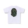BAPE TRIBAL CAMO BIG APE HEAD TEE-GREEN/WHITE