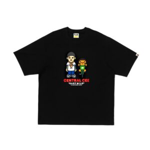 BAPE x SPOTIFY x SYNA BABYMILO RELAXED FIT TEE-BLACK