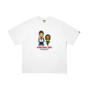 BAPE x SPOTIFY x SYNA BABYMILO RELAXED FIT TEE-WHITE