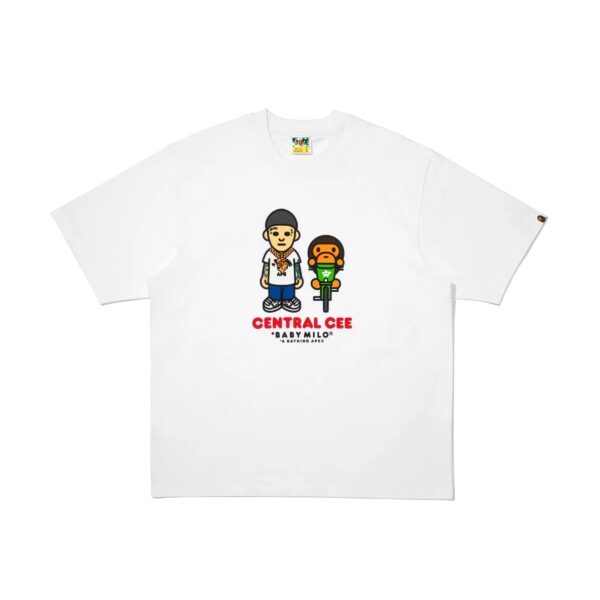 BAPE x SPOTIFY x SYNA BABYMILO RELAXED FIT TEE-WHITE
