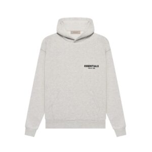 ESSENTIALS SS22 PULLOVER HOODIE-LIGHT OATMEAL