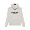 ESSENTIALS SS22 PULLOVER HOODIE-LIGHT OATMEAL