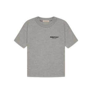 ESSENTIALS SS22 TEE-DARK OATMEAL