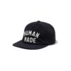 HUMAN MADE 5 PANEL NYLON CAP-NAVY