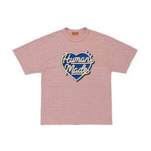 HUMAN-MADE-BIG-HEART-LOGO-GRAPHIC-TEE--BLUE-PINK HUMAN MADE BIG HEART LOGO GRAPHIC TEE-BLUE/PINK