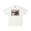 HUMAN MADE BROWN BEAR GRAPHIC TEE-WHITE